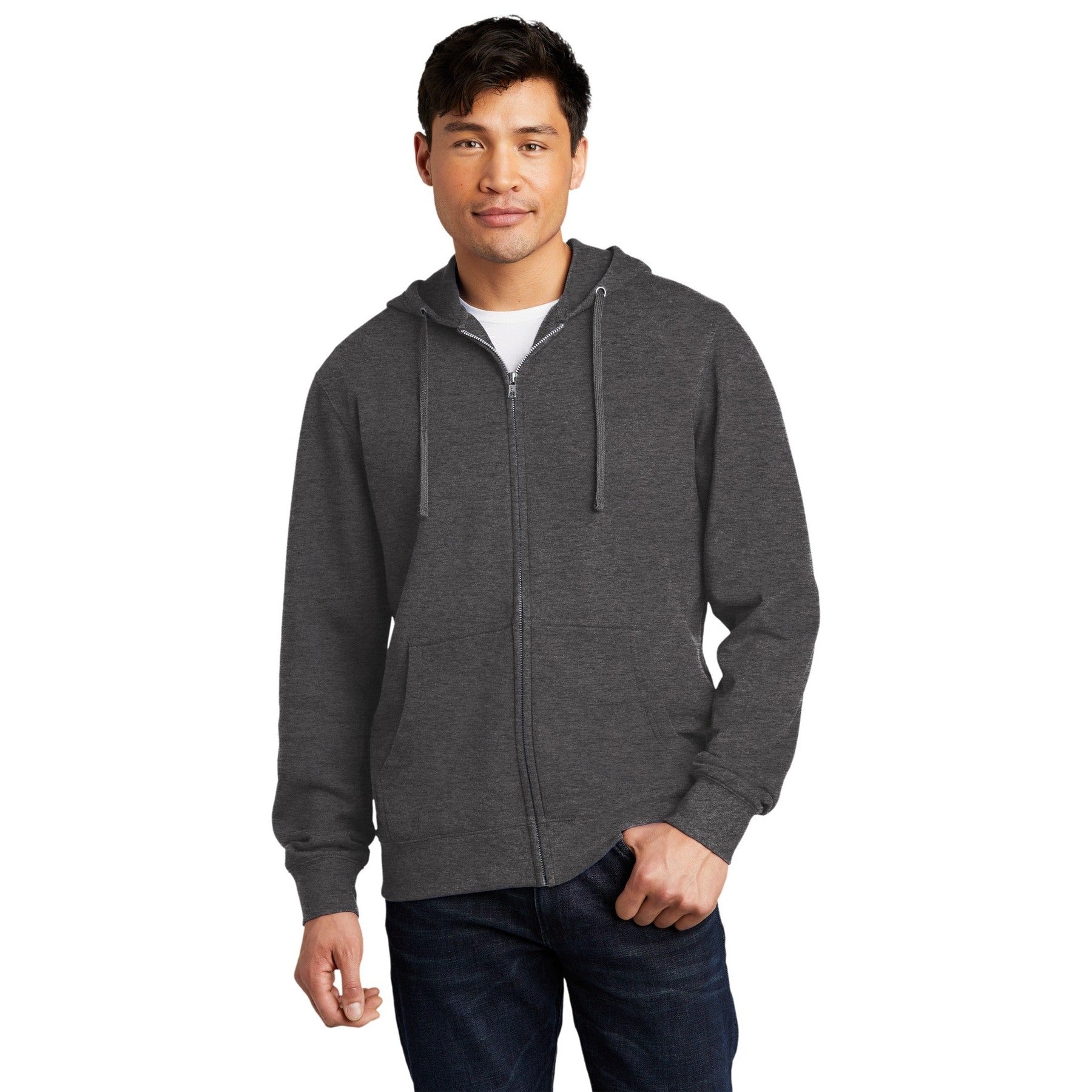 District-District® V.I.T.™Fleece Full-Zip Hoodie DT6102-MedTech-6